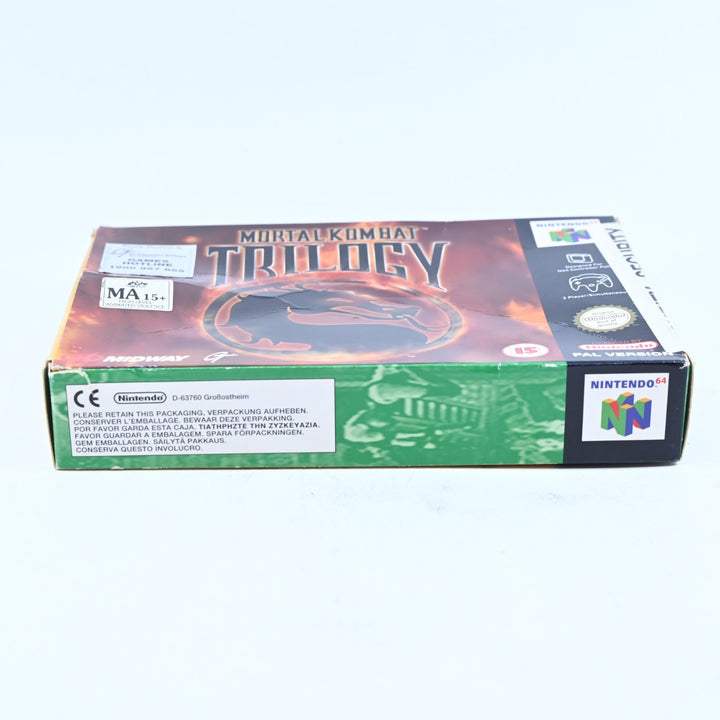 Mortal Kombat Trilogy - N64 / Nintendo 64 Boxed Game - PAL - FREE POST!
