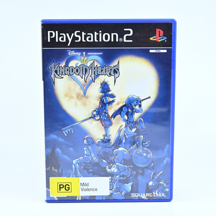 Kingdom Hearts - Sony Playstation 2 / PS2 Game + Manual - PAL - MINT DISC!