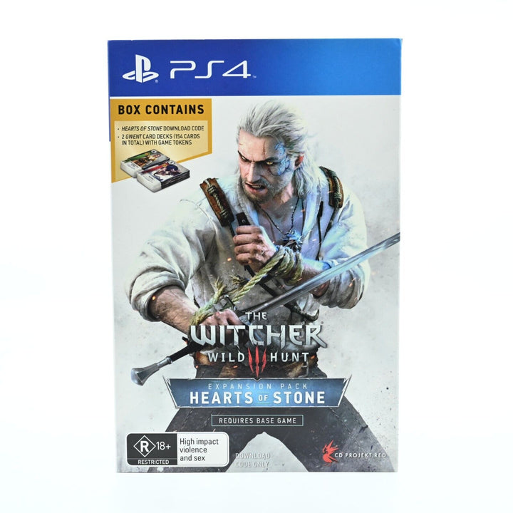 The Witcher III: Wild Hunt - Hearts of Stone - Sony Playstation 4 / PS4 Game