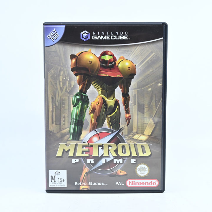 Metroid Prime - Nintendo Gamecube Game + Manual - PAL - FREE POST