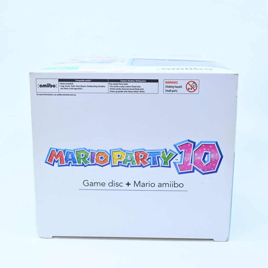 Mario Party 10 + Mario Amiibo - Nintendo Wii U Game - PAL - FREE POST!