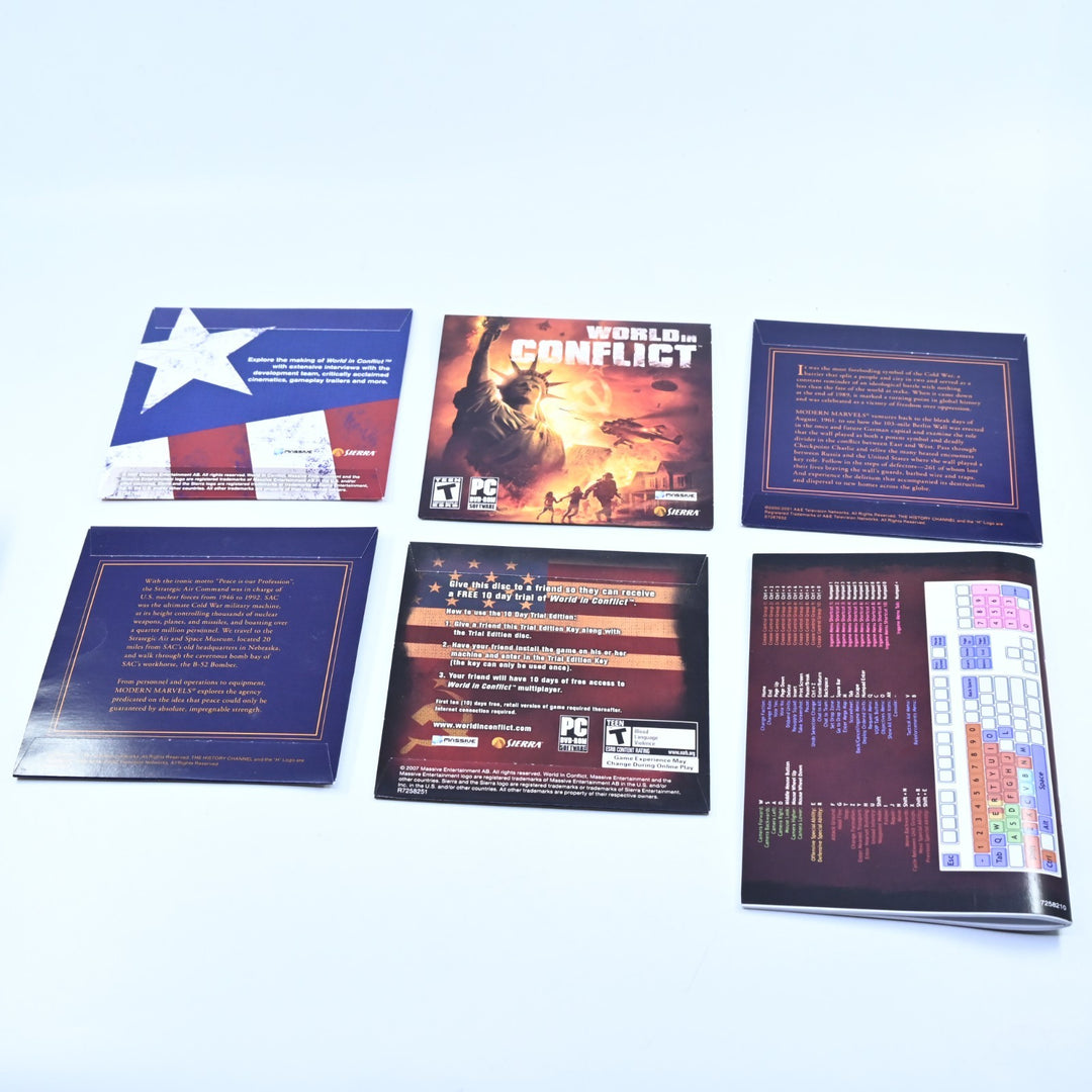 World In Conflict  - PC / Other - Games + Manual - FREE POST!
