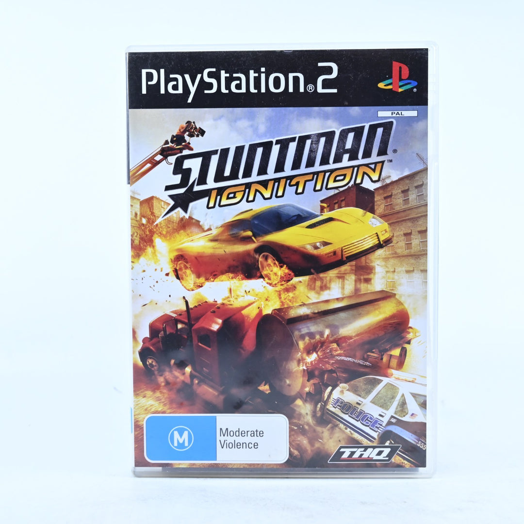 Stuntman Ignition - Sony Playstation 2 / PS2 Game + Manual - PAL - MINT DISC!
