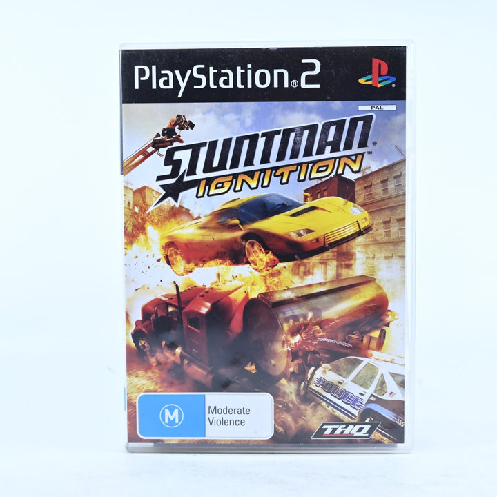 Stuntman Ignition - Sony Playstation 2 / PS2 Game + Manual - PAL - MINT DISC!
