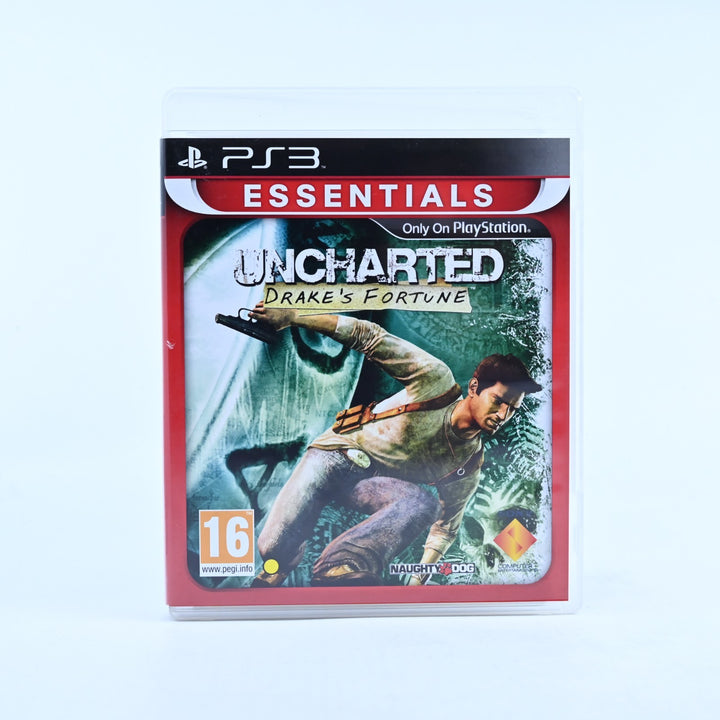 Uncharted: Drake's Fortune - Sony Playstation 3 / PS3 Game + Manual - MINT DISC!