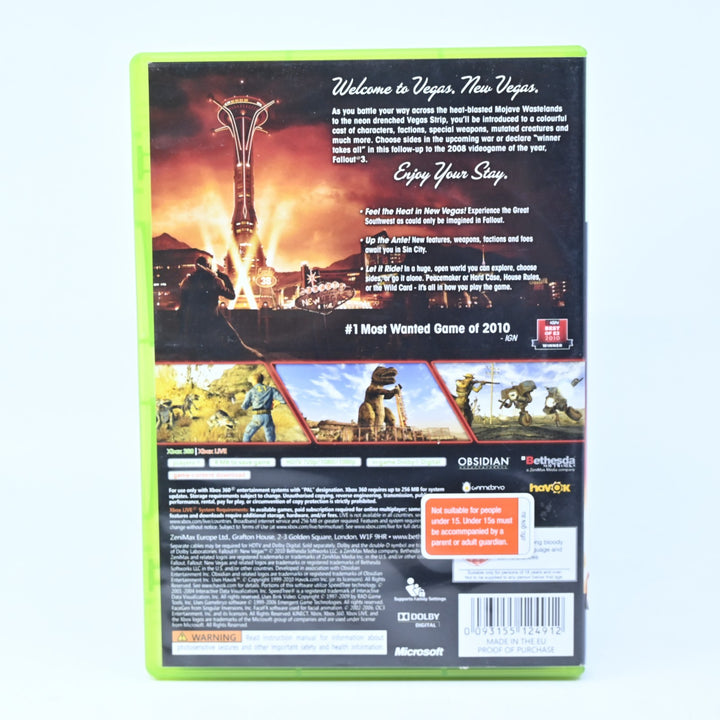 Fallout : New Vegas - Xbox 360 Game + Manual - PAL