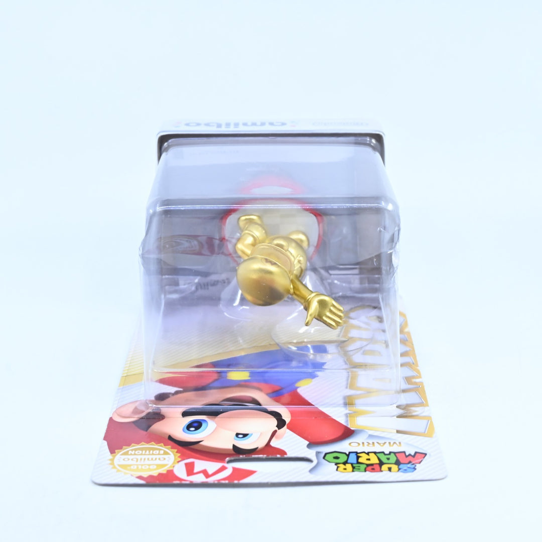 SEALED! Mario Gold Edition Amiibo - Super Mario - Nintendo - Toy