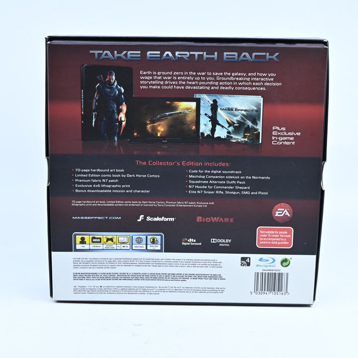 Mass Effect 3: Collector's Edition - Sony Playstation 3 / PS3 Game + Manual