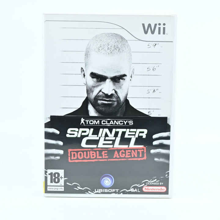 Tom Clancy's Splinter Cell Double Agent - Nintendo Wii Game + Manual - PAL