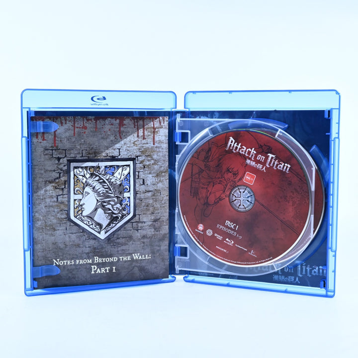 Attack on Titan - Collection 1 - Region B - Anime Blu-ray