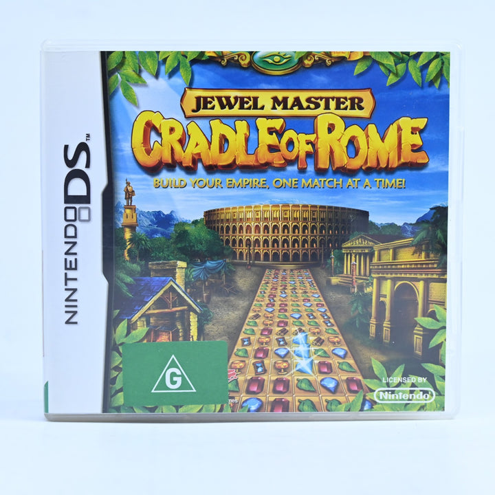Jewel Master: Cradle of Rome - Nintendo DS Game - PAL + Manual - FREE POST!