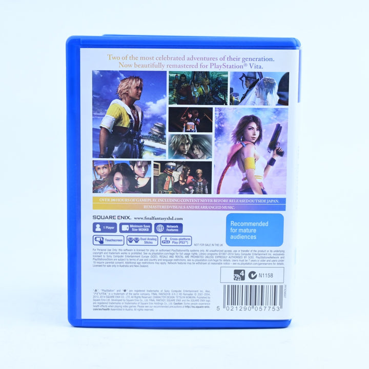 Final Fantasy X/X-2: HD Remaster - UNUSED CODE - Sony PS Vita Game