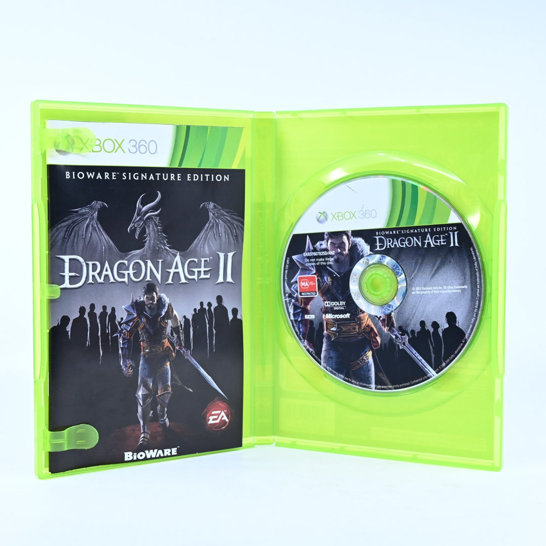 Dragon Age II Bioware Signature Edition - Xbox 360 Game + Manual - MINT DISC!