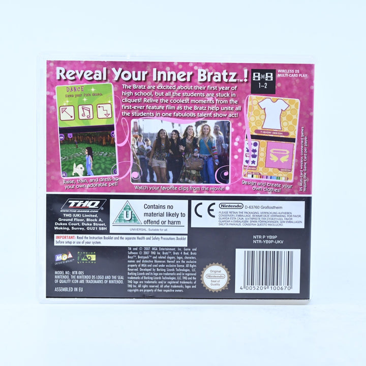 Bratz 4 Real - Nintendo DS Game - PAL + Manual - FREE POST!