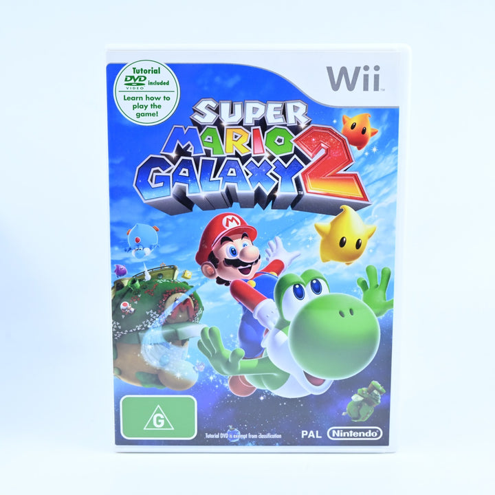 Super Mario Galaxy 2 - Nintendo Wii Game + Manual + Tutorial Disc - PAL