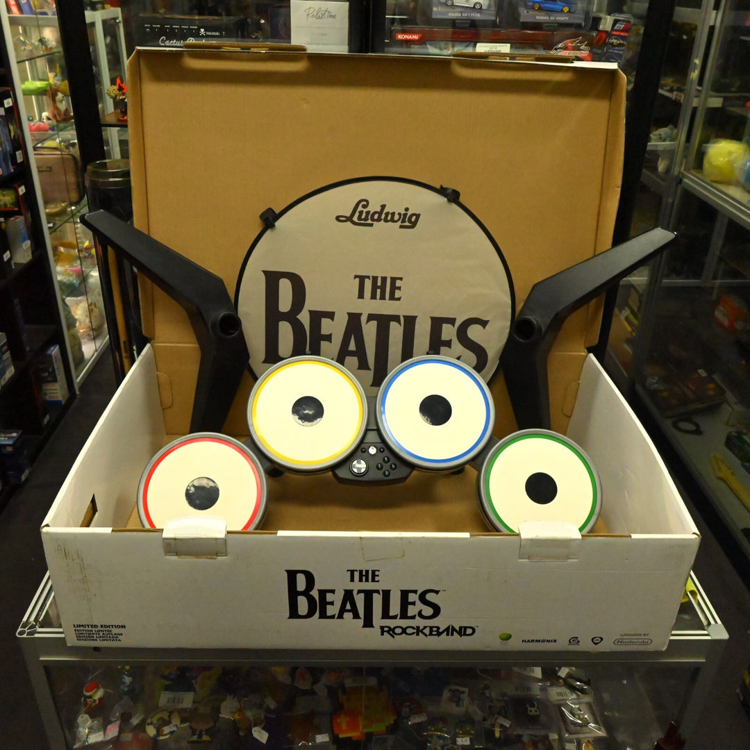 The Beatles Rock Band Bundle - Nintendo Wii Game + Manual - PAL - MINT DISC