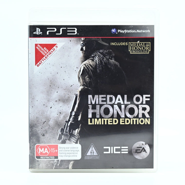 Medal of Honor - Limited Edition - Sony Playstation 3 Game + Manual - FREE POST!