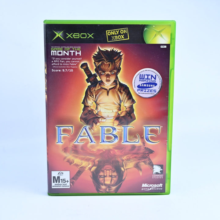 Fable - Original Xbox Game + Manual - PAL - MINT DISC!