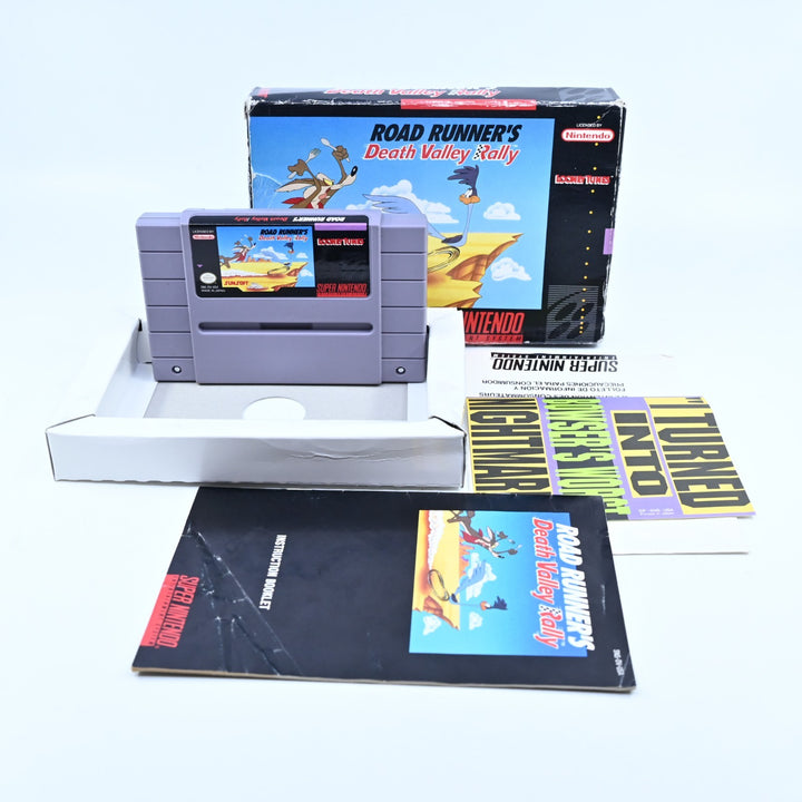 Road Runner's Death Valley - Super Nintendo / SNES Boxed Game - NTSC-U/C