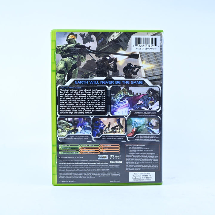 Halo 2 - Original Xbox Game + Manual - PAL