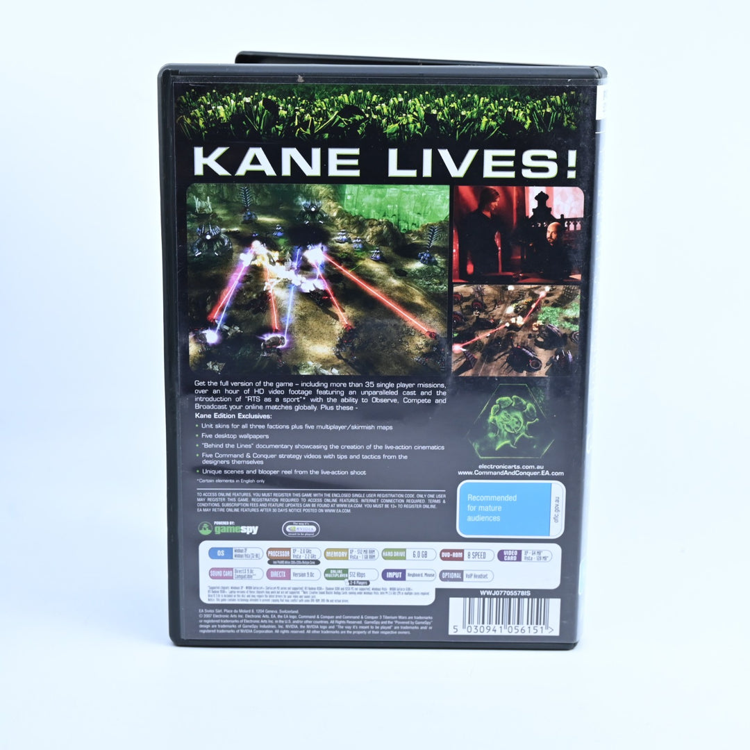 Command &amp; Conquer 3: Tiberium Wars - Kane Edition - Limited Edition - PC Game