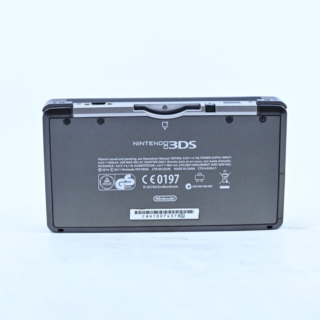 Black Nintendo 3DS Console - CTR-001 PAL + 2GB Card - FREE POST!