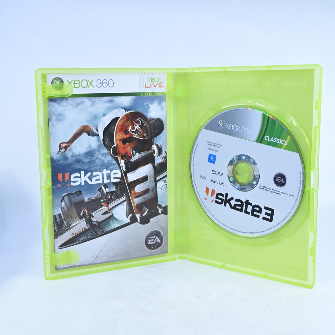 Skate 3 - Xbox 360 Game + Manual - PAL - MINT DISC!