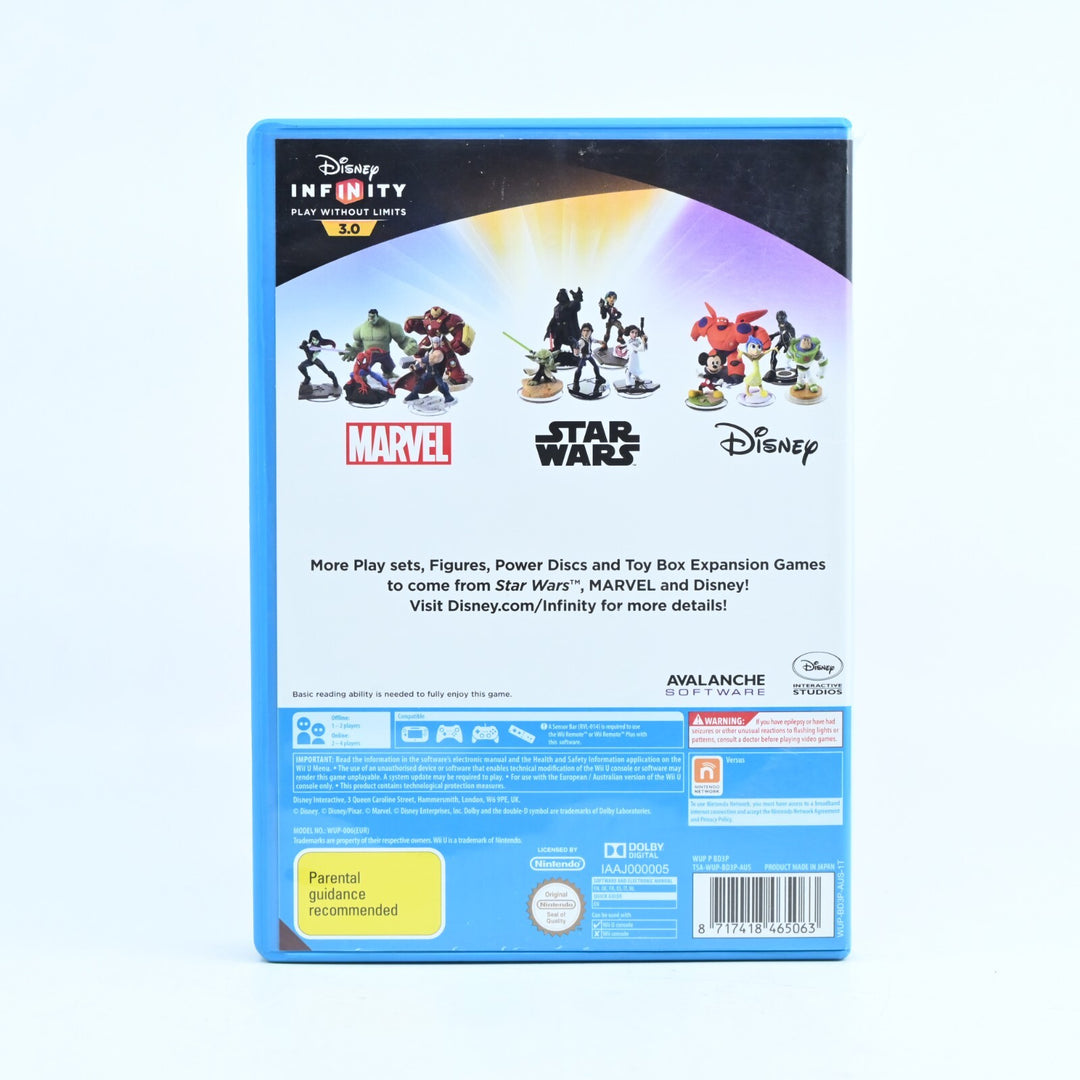 Disney Infinity 3.0 - Nintendo Wii U Game - PAL - FREE POST!
