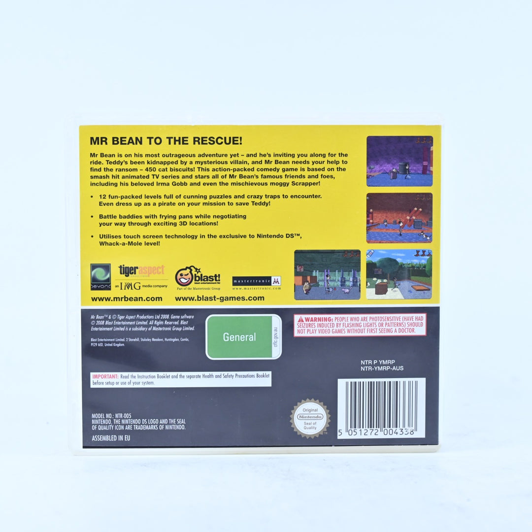 Mr Bean - Nintendo DS Game - PAL - No Manual - FREE POST!