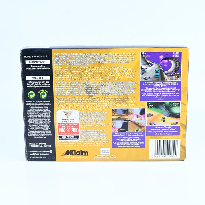 Extreme-G - N64 / Nintendo 64 Boxed Game - PAL - FREE POST!