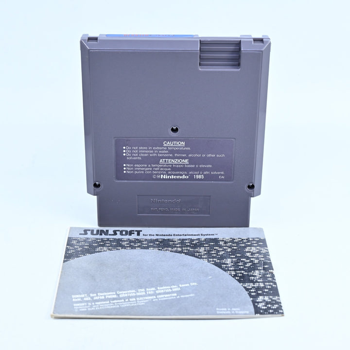 Blaster Master - Nintendo Entertainment System / NES Game + Manual - PAL