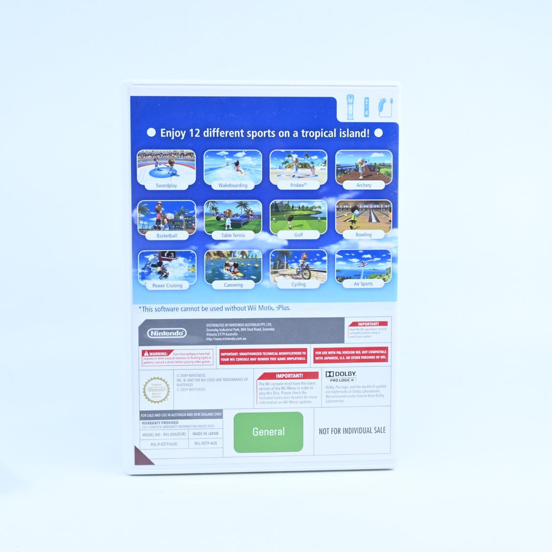 Wii Sports Resort - Nintendo Wii Game + Manual - PAL - MINT DISC!