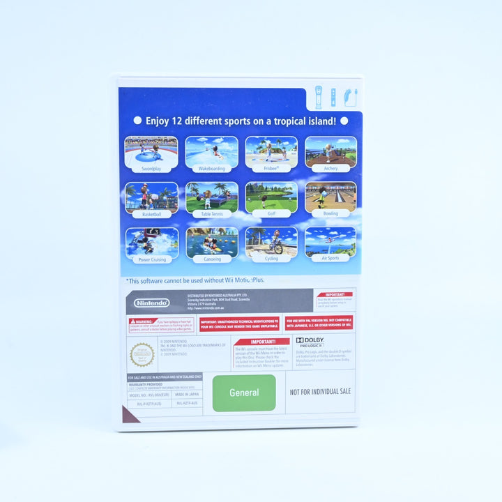 Wii Sports Resort - Nintendo Wii Game + Manual - PAL - MINT DISC!
