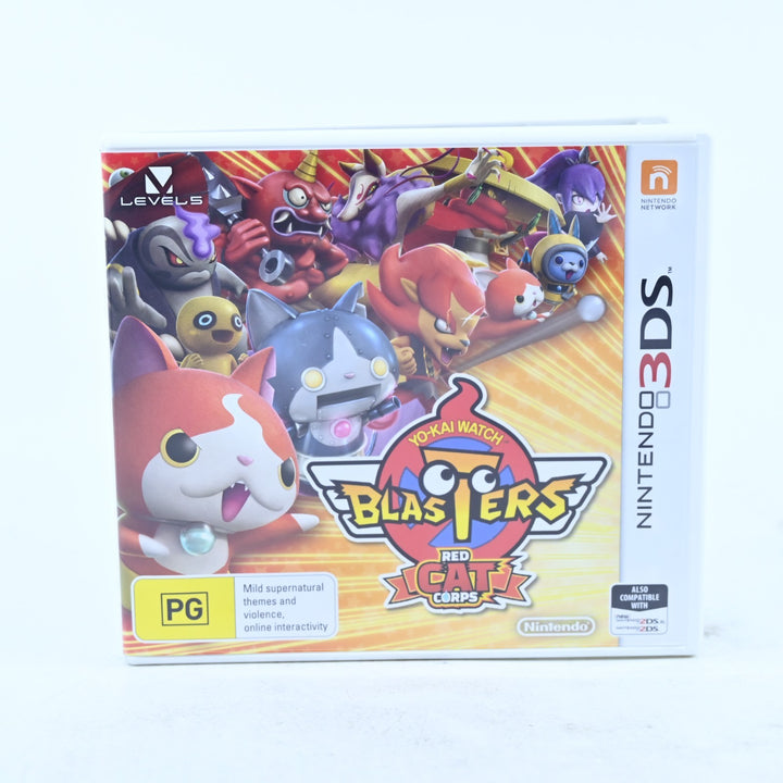 Yo-Kai Watch Blasters: Red Cat Corps - Nintendo 3DS Game - PAL + Manual