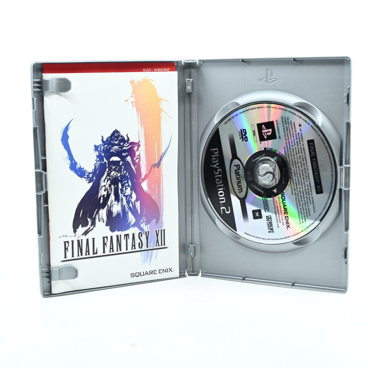 Final Fantasy XII - Sony Playstation 2 / PS2 Game + Manual - PAL - MINT DISC!