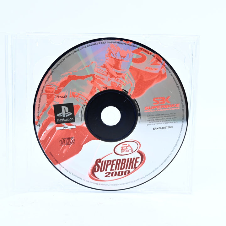 Superbike 2000 - Sony Playstation 1 / PS1 Game - Disc Only - PAL - MINT DISC!