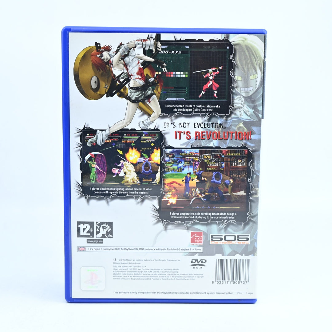 Guilty Gear Isuka - Sony Playstation 2 / PS2 Game + Manual - PAL - MINT DISC!