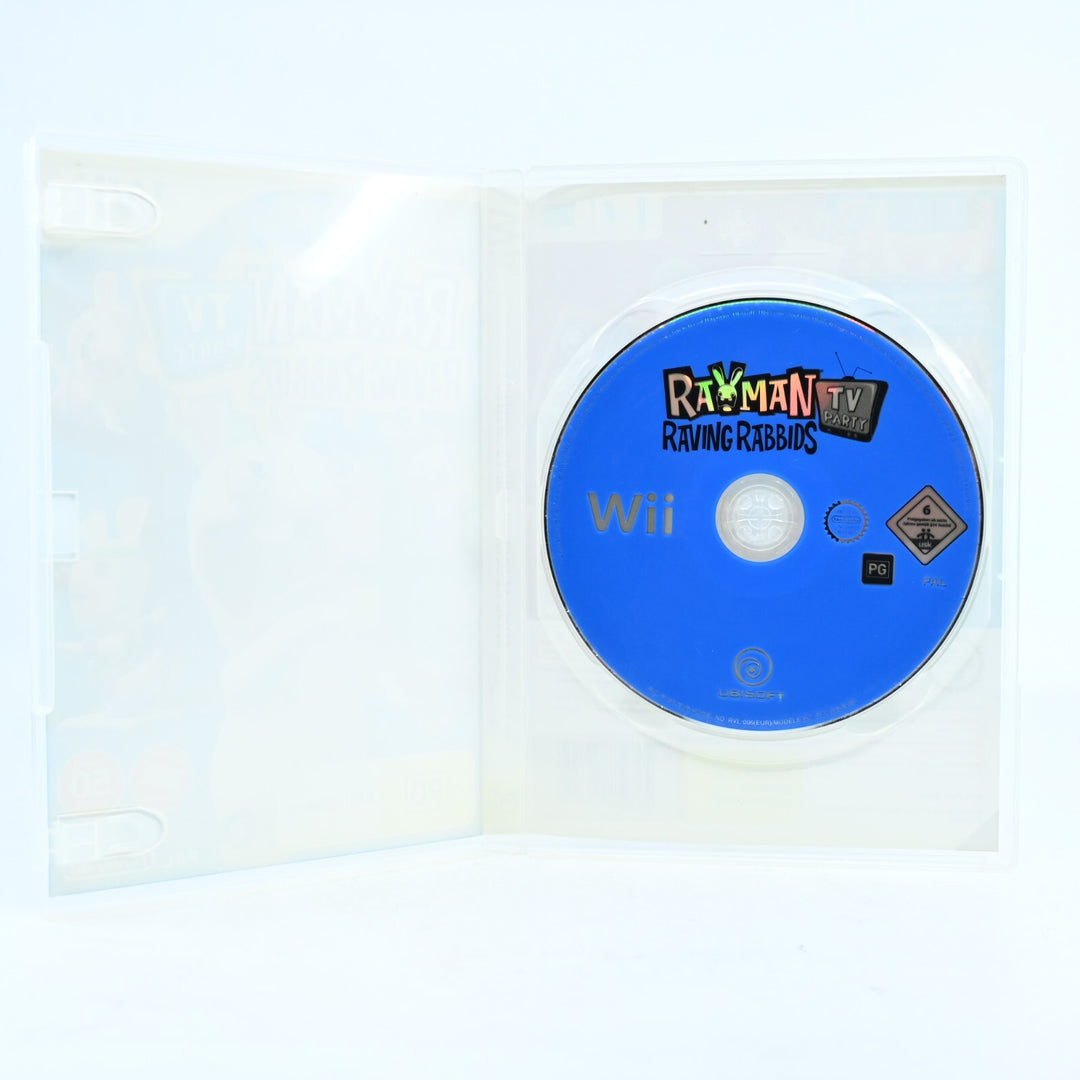 Rayman Raving Rabbids: TV Party - Nintendo Wii Game - PAL - MINT DISC!