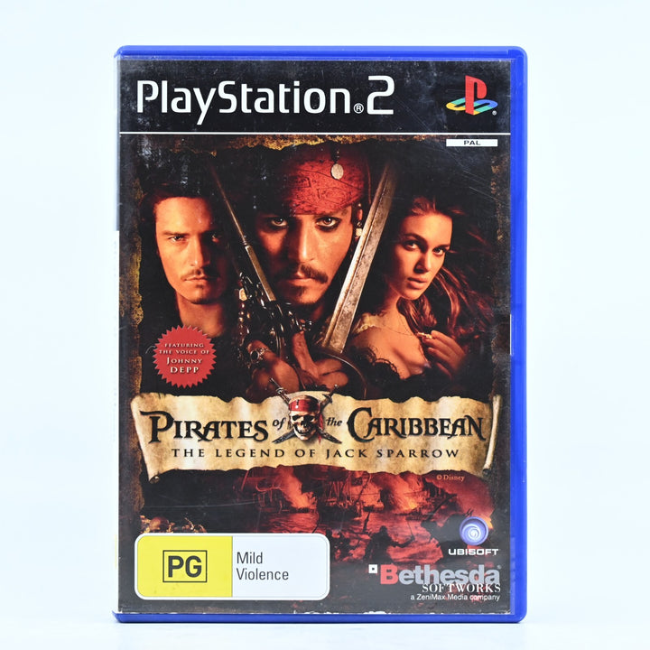 Pirates of the Caribbean: The Legend of Jack Sparrow - PS2 Game - MINT DISC!
