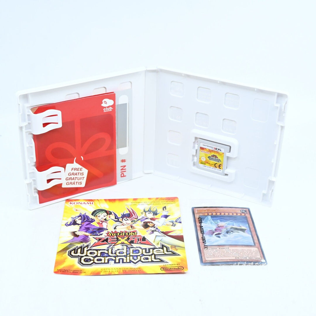 SEALED CARDS! Yu-Gi-Oh! Zexal: World Duel Carnival - Nintendo 3DS Game - PAL