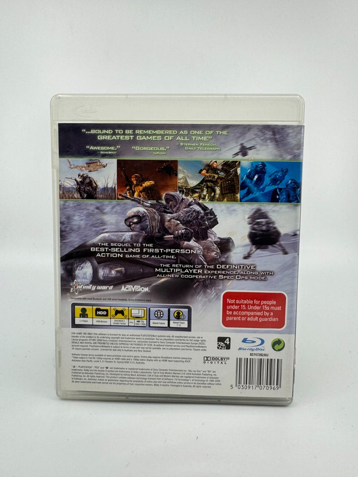 Call of Duty: Modern Warfare 2 - Sony Playstation 3 / PS3 Game - FREE POST!