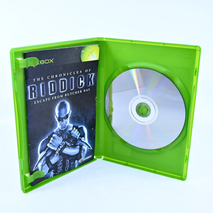 The Chronicles of Riddick - Original Xbox Game + Manual - PAL - MINT DISC!