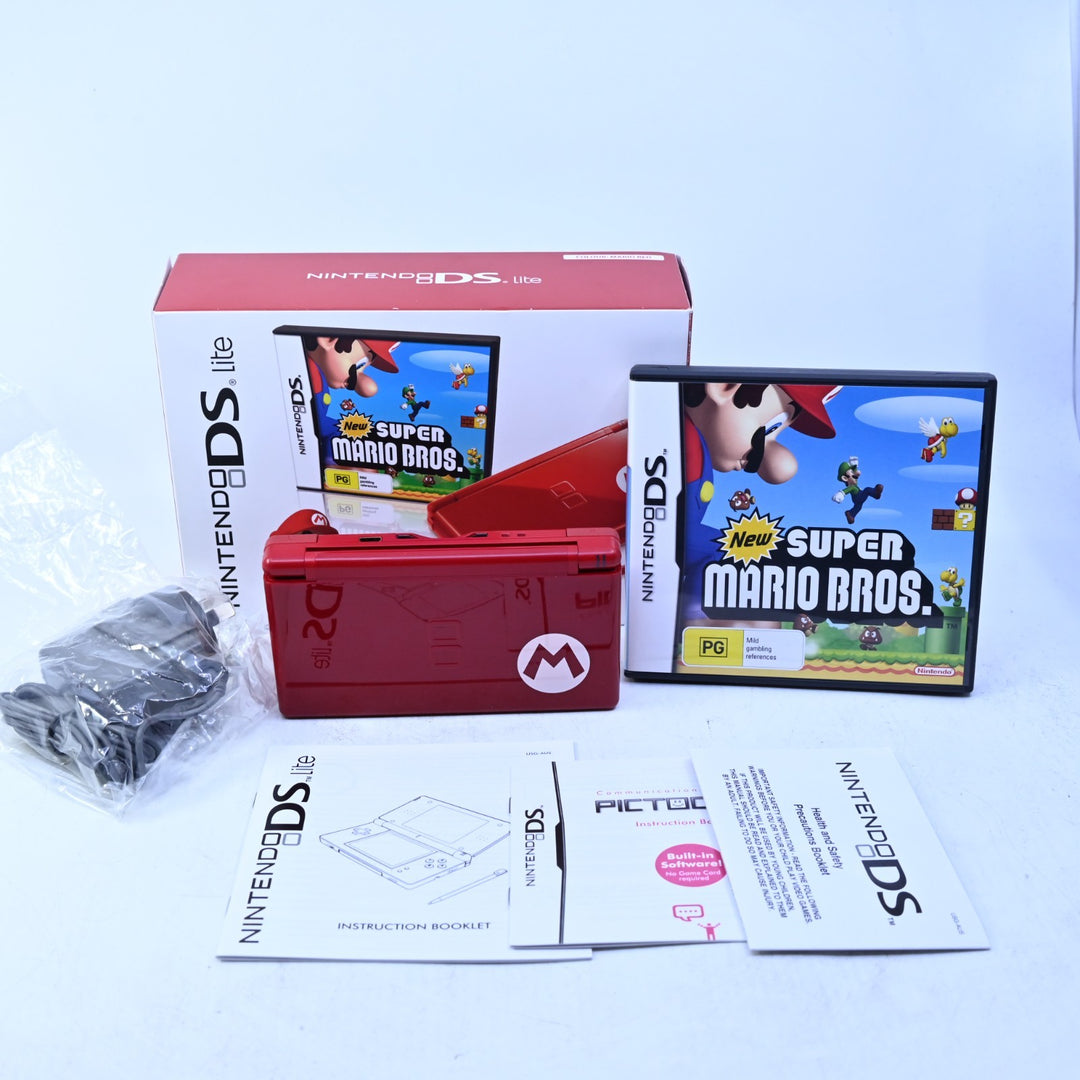 Special Limited Edition Mario Red - Nintendo DS Lite Boxed Console