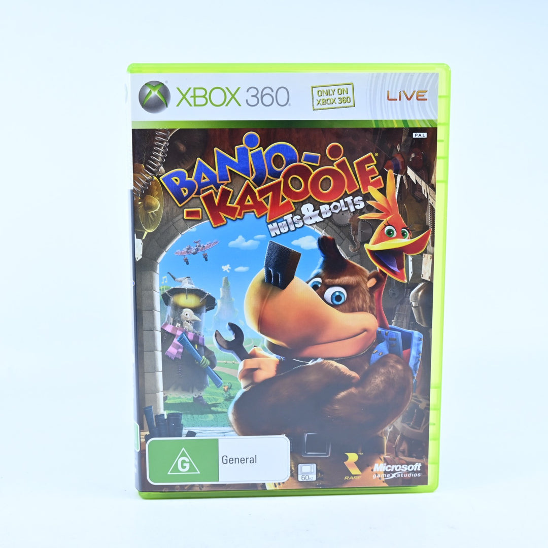 Banjo-Kazooie: Nuts & Bolts - Xbox 360 Game + Manual - PAL - MINT DISC!