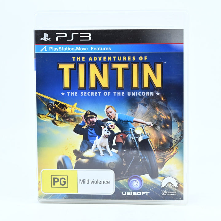 The Adventures of Tintin The Secret of the Unicorn - Sony Playstation 3/PS3 Game