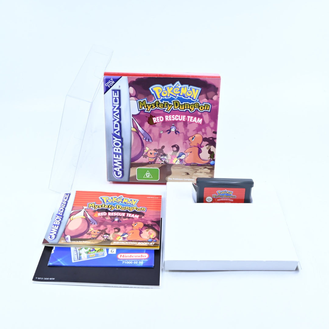 Pokemon Mystery Dungeon Red Rescue Team - GBA Boxed Game