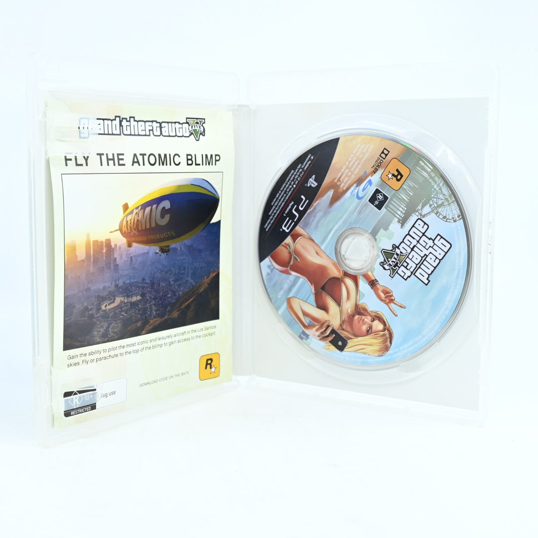 Grand Theft Auto V - No Manual - Sony Playstation 3 / PS3 Game - FREE POST!
