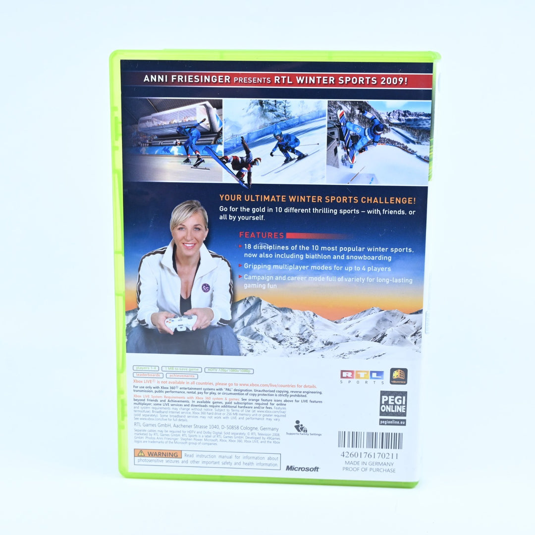 Winter Sports The Next Challenge 2009 - Xbox 360 Game + Manual - PAL