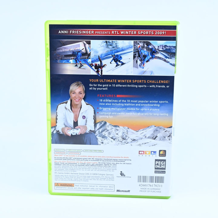 Winter Sports The Next Challenge 2009 - Xbox 360 Game + Manual - PAL