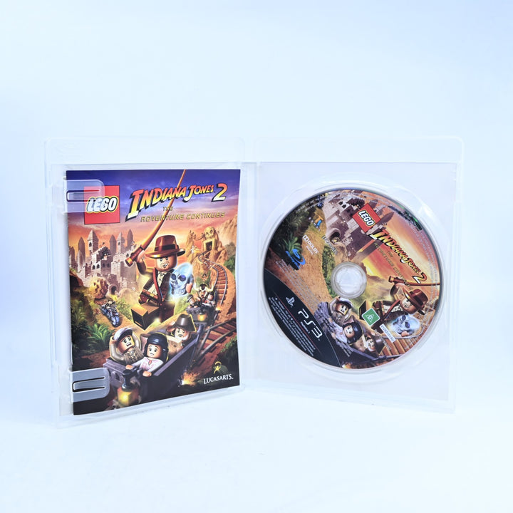 LEGO Indiana Jones 2: The Adventure Continues - PS3 Game + Manual - MINT DISC!